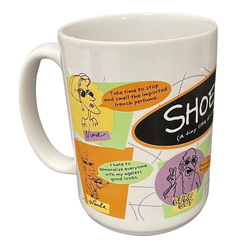 Shoebox Greetings Mug Nina Wanda Guru Guy Floyd Maxine Lottie‎ and the Grays